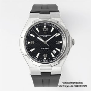 Overseas 42mm 47040 Black Dial Black Rubber Strap PPF A1226SC