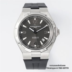 Overseas 42mm 47040 Grey Dial Black Rubber Strap PPF A1226SC