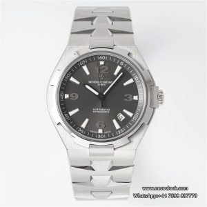 Overseas 42mm 47040 Grey Dial SS Bracelet PPF A1226SC