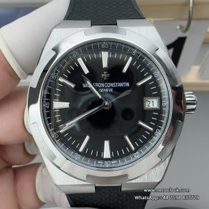 Overseas 4500V 41mm SS/RU Black Dial 8F A5100