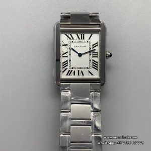 Tank Solo 27.4mm SS/SS White Dial AF Quartz