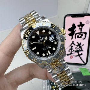 GMT Master II 126713 GRNR SS/YG Black/Grey ARF VR3285