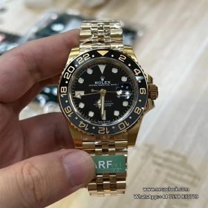 GMT Master II 126718 GRNR YG/YG Black/Grey ARF VR3285