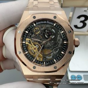 Royal Oak 15407 41mm RG/RG Skeleton Dial THBF SH3132 V2 Super Clone