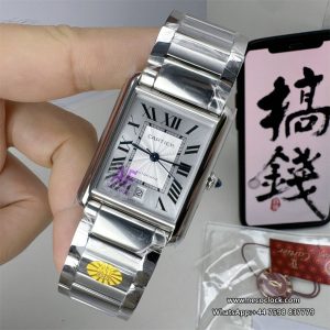 Tank Must 41mm SS/SS Silver Dial AF MY9015