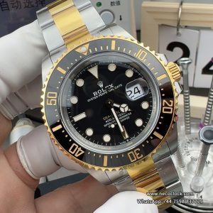 SeaDweller 126603 43mm YG/SS Black Dial VSF VS3235