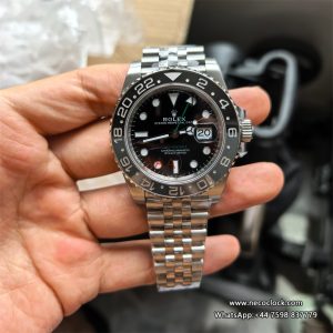 GMT Master II 126710 Bruce Wayne 40mm Jub SS/SS Black Dial VSF DD3285