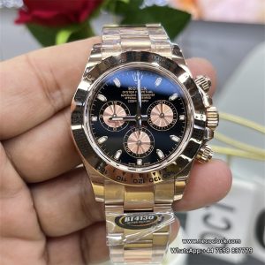 Daytona 116505 RG/RG Black/Stk 904L BTF SA4130