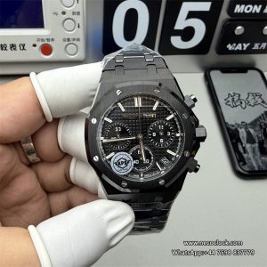 Royal Oak Chrono 26240CE 41mm Ceramic Black Dial APSF V1 SH4401 Super Clone