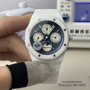 Royal Oak Perpetual Cal 26579 Cer/Cer Blue/Stk APSF V2 A5134(CHS)