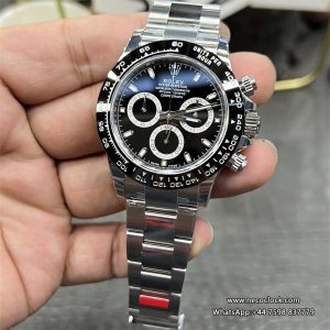 Daytona 116500 40mm SS/SS Black Dial VSF DD4130