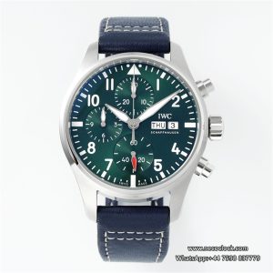 Pilot Chrono IW388103 41mm SS/LE Green Dial APSF SA69385 Super Clone