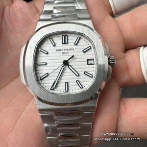 Nautilus 5711 40mm SS/SS White Dial DDF DD324 Super Clone