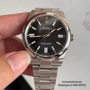 Oyster Perpetual 124300 41mm SS/SS Black Dial VSF VS3230