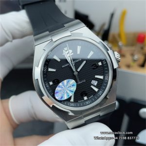 Overseas 47040 42mm SS/LE Black/Stk MKSF MY9019