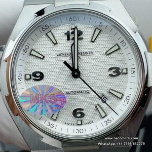 Overseas 47040 42mm SS/LE White/Stk MKSF MY9019