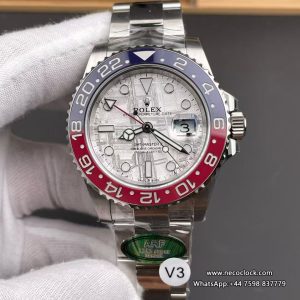 GMT-Master II 126719BLRO 904L Blue/Red Meteorite Dial Oyster Bracelet ARF DD3285