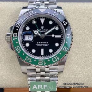 GMT Master II 126720 40mm Sprite Jubilee Bracelet Black Dial ARF DD3285