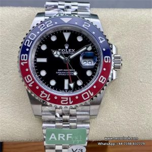 GMT Master II 126710 Pepsi Jub 40mm SS/SS Black Dial ARF V3 DD3285 Super CLone