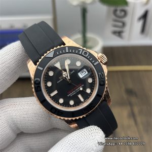 Yacht-Master 126655 40mm RG/RU Black/Dot VSF DD3235 (Gain Weight)