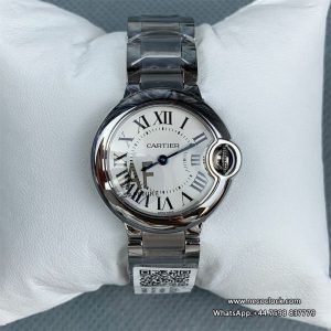 Ballon Bleu De Cartier 28mm SS/SS White Dial AF Quartz