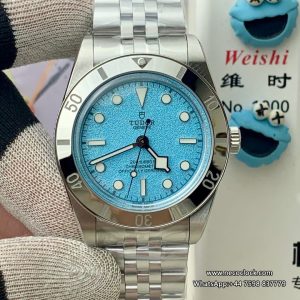 Black Bay BB54 37mm Lagoon Blue Dial SS Bracelet ZF A2824