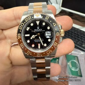 GMT Master II 126711 CHNR Rootbeer Oys 40mm SS/RG Black Dial VSF DD3285 (Gain Weight)