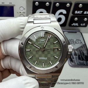 GHF IWC Ingenieur 40mm Green Dial SS Bracelet Automatic Miyota 9015