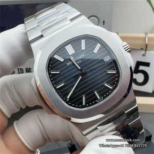 Nautilus 5711 40mm SS/SS Blue Dial VF DD324 Super Clone