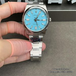 Oyster Perpetual 124300 41mm SS/SS Tiffany Dial VF DD3230