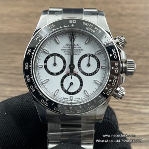 Daytona 126500LN 40mm SS/SS White Dial C Plus DD4131