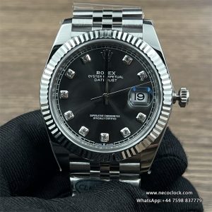 Datejust 126334 41mm Grey Dial Jubilee Bracelet Diamond Marker C Plus DD3235