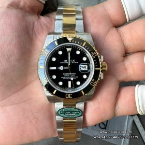 Submariner 116613LN 40mm YG/SS Black Dial RCF DD3135 (Gain Weight)