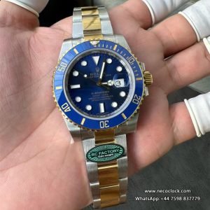 Submariner 116613LB 40mm YG/SS Black Dial RCF DD3135 (Gain Weight)