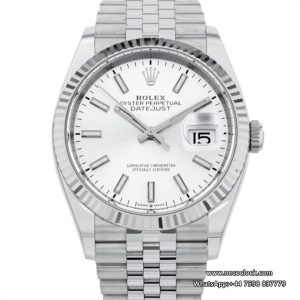 Datejust 36mm Jubilee Flt 904L SS/SS Silver Dial V3 ARF A2824
