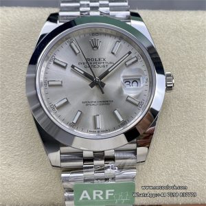 Datejust 126334 41mm Jub Smooth SS/SS Silver/Stk ARF DD3235