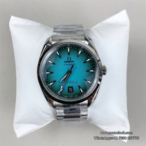 Aqua Terra 38mm SS/SS Turquoise Blue Dial VSF A8800