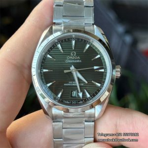 Aqua Terra 150M 38mm Green Dial SS Bracelet A8800 VSF