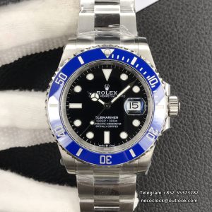 Submariner 41mm 126619LB 904L Blue Ceramic Black Dial SS Bracelet VSF VS3235