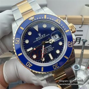 Submariner 41mm 126613LB 904L Ceramic Blue Dial YG/SS Bracelet VSF V2 VS3235 gain weight