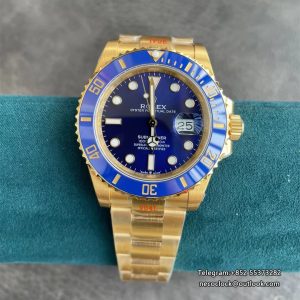 Submariner YG 41mm 126618LB 904L Ceramic Blue Dial YG Bracelet VSF VS3235
