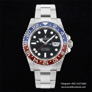 GMT-Master II 126710 BLRO 904L Blue/Red Ceramic Bezel Oyster Bracelet C+F SH3285