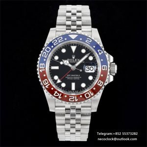 GMT-Master II 126710 BLRO 904L Blue/Red Ceramic Bezel Jubilee Bracelet C+F SH3285