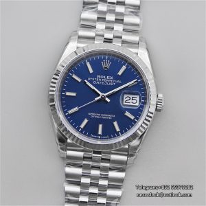 DateJust 36mm Fluted Bezel Blue Dial Jubilee Bracelet VSF VS3235 v2