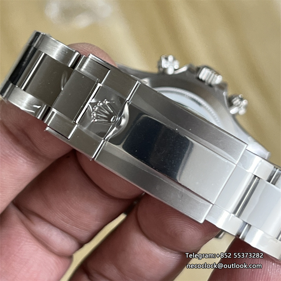 Daytona 116500LN Ceramic Bezel White Dial Panda SS Bracelet BTF