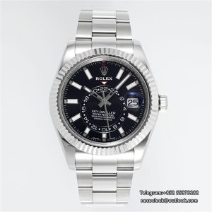 Skydweller 42mm 326934 Black Dial Oyster Bracelet ZF A2824