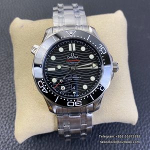Seamaster Diver 300M 42mm Ceramic Black Dial SS Bracelet Newest update VSF DD8800
