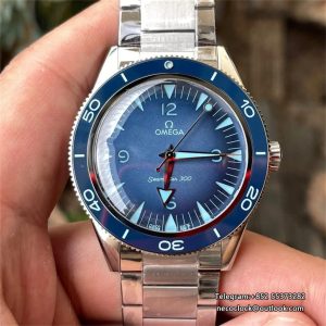 Seamaster Diver 300M Heritage 41mm Blue Dial SS Bracelet VSF A8912