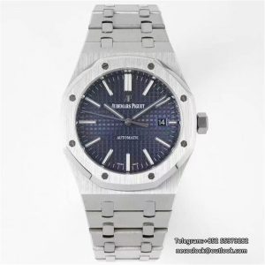 AP Royal Oak 41mm 15400 Blue Dial SS Bracelet ZF A3120