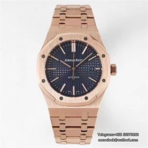 AP Royal Oak 41mm 15400 RG Black Dial RG Bracelet ZF A3120